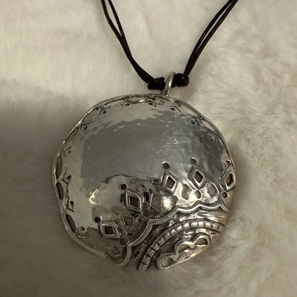 Silpada Jewelry - Stunning Silpada Prince and the Pauper leather and sterling silver necklace